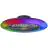 Brilliant Salerno Plafondventilator Kunststof Zwart 54W 6800lm - 830-865 CCT+RGB | 577mm - Afstandsbediening Dimbaar