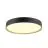 SLV Decona 42 Plafondlamp Aluminium Zwart Goud Rond 23W 2680lm - 930-940 CCT | IP44 - Beste Kleurweergave - Dimbaar 
